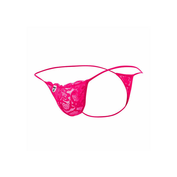 Mob tanga de encaje rosa
