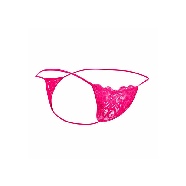 Mob tanga de encaje rosa