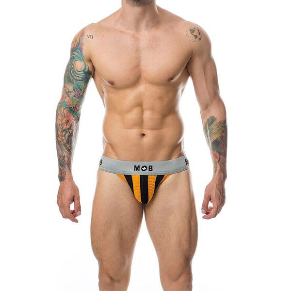 Mob jock clasico stripe naranja talla xxl