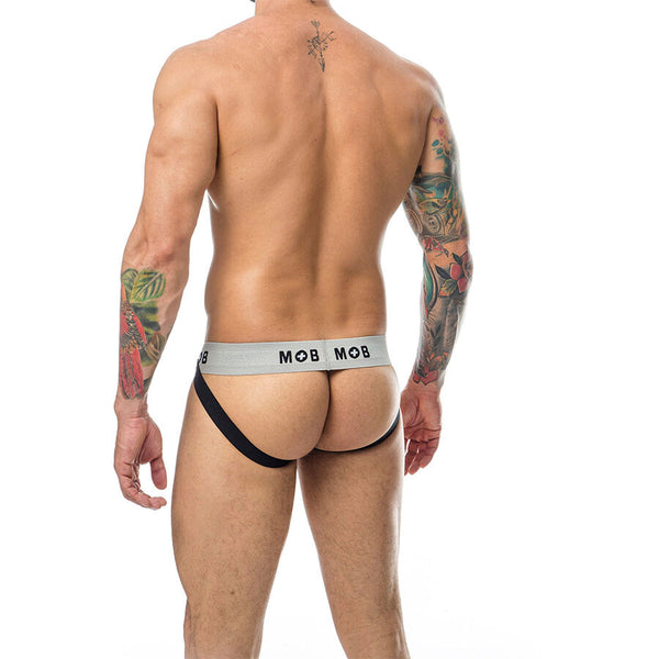 Mob jock clasico stripe blanco