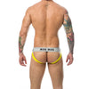 Mob jock clasico stripe amarillo