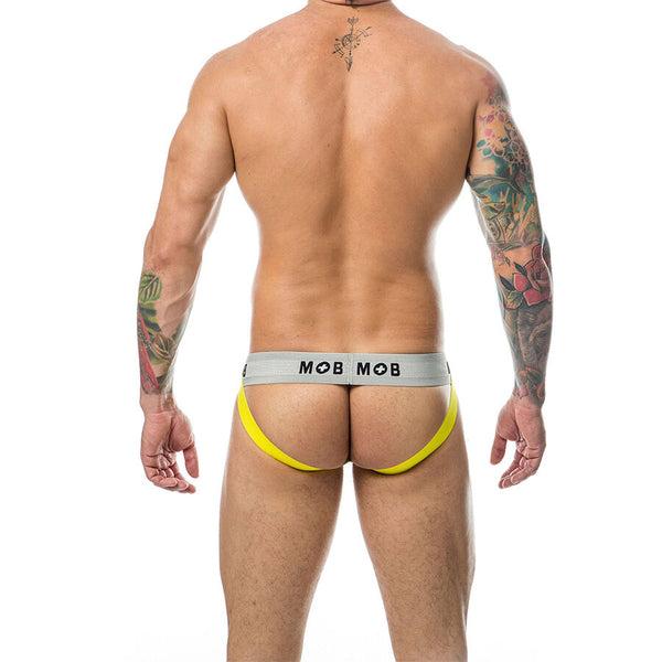 Mob jock clasico stripe amarillo