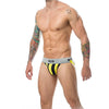Mob jock clasico stripe amarillo