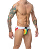 Mob jock clasico stripe rainbow talla xl