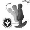 Addicted set de 3 plug anal silicona modelo 1