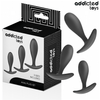 Addicted set de 3 plug anal silicona modelo 2