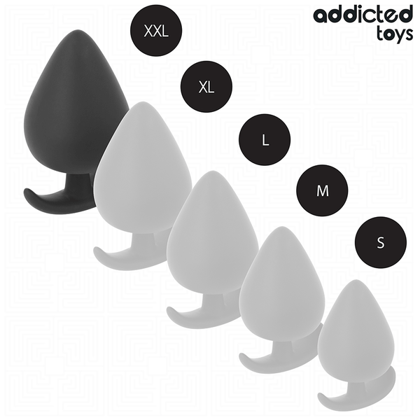 Addicted plug anal silicona talla xxl 11 cm