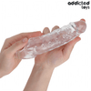 Addicted fundas para el pene transparente talla m 27 cm