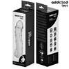 Addicted extensor para el pene transparente 27 cm