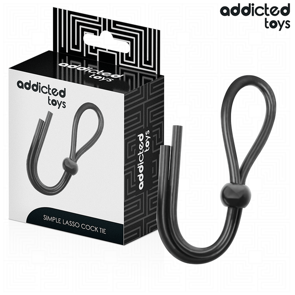 Addicted cuerda silicona para el pene de lazo simple