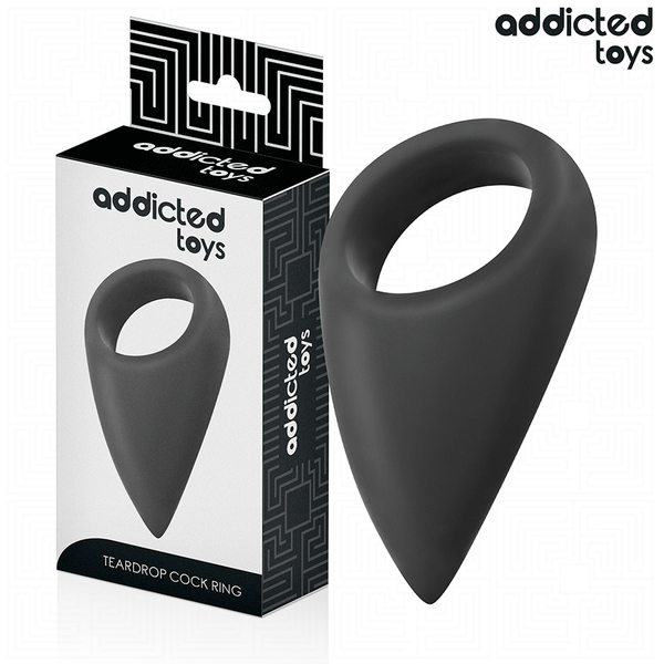 Addicted anillo con forma de lágrima para el pene
