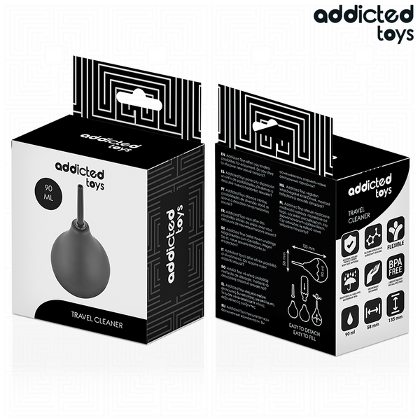 Addicted limpiador anal de viaje talla s 90 ml