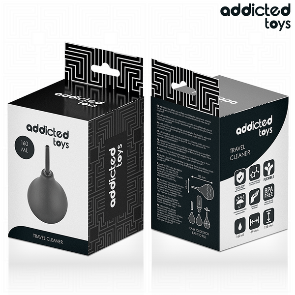 Addicted limpiador anal de viaje talla m 160 ml