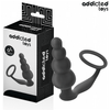 Addicted plug anal con anillo silicona modelo 5