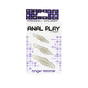 Toyjoy anal play rimmer de dedo 3 piezas transparente