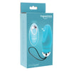 Happiness im so eggcited vibrador con control remoto azul
