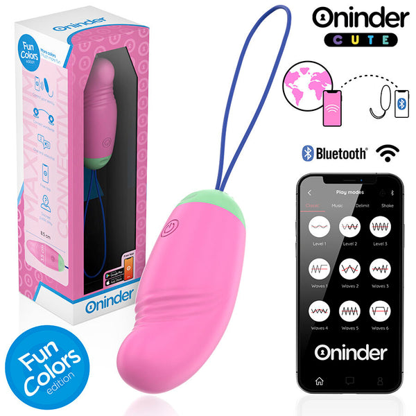 Oninder love pleasure huevo vibro rotador 360 silicona app mundial gratuita