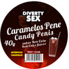 Diablo 20 caramelos con forma de pene con sabor ron cola
