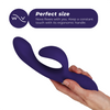 Nova 3 vibrador rabbit azul medianoche