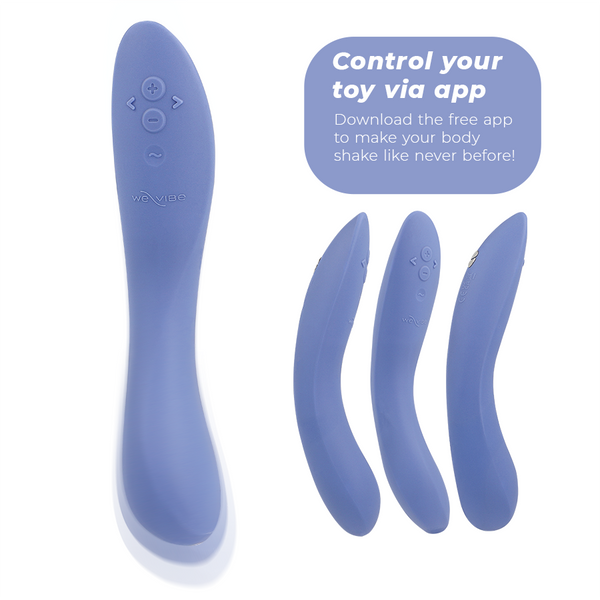 Rave 2 vibrador Punto G azul
