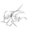 Petite sensations pearls plug anal vibrador negro