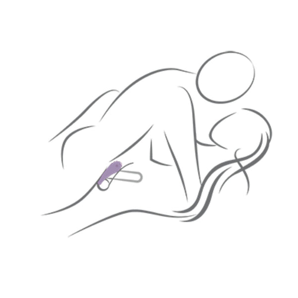 Spire anillo vibrador para el pene negro