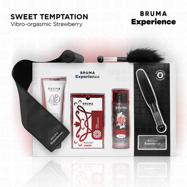 Bruma kit tentación dulce fresa vibro orgásmica