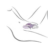 Glo girl vibrador rabbit morado