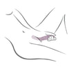 Gemini vibrador dual Punto G y estimulador clítoris morado