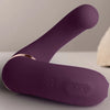 Gemini vibrador dual Punto G y estimulador clítoris morado