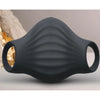 Palm masturbador vibrador flexible negro