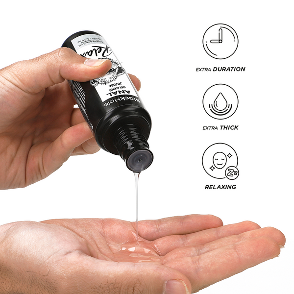 Black anal relaxing con jojoba base silicona 100 ml