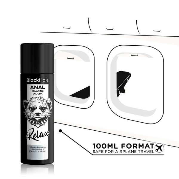 Black anal relaxing con jojoba base silicona 100 ml