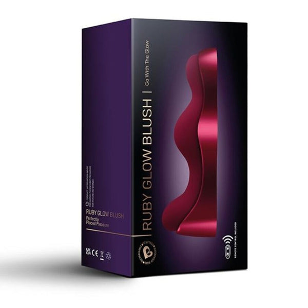 Vibrador Ruby Glow Blush para Punto G rojo