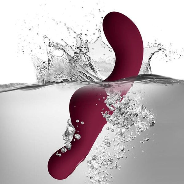 Vibrador Ruby Glow Blush para Punto G rojo