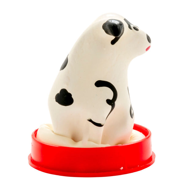 Condomerie preservativo decorativo pintado a mano perro dálmata