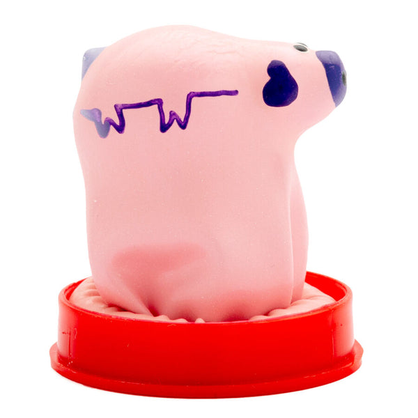 Condomerie preservativo decorativo pintado a mano cerdo pequeño