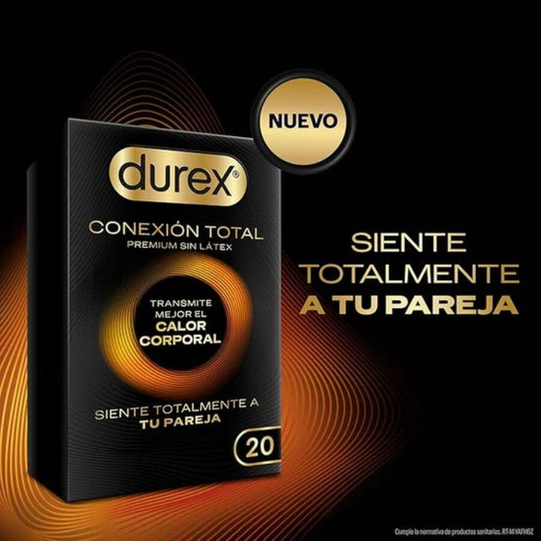 Durex conexión total ultra fino plus sin látex 20 unidades