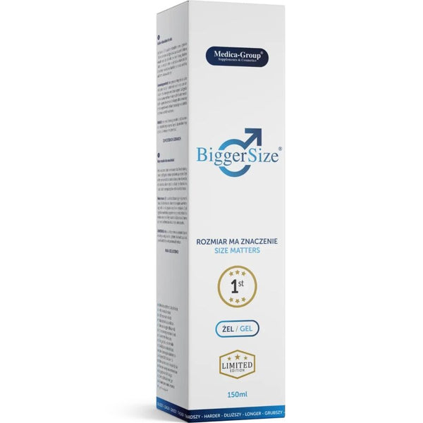 Medica bigger size gel íntimo para hombre 150 ml