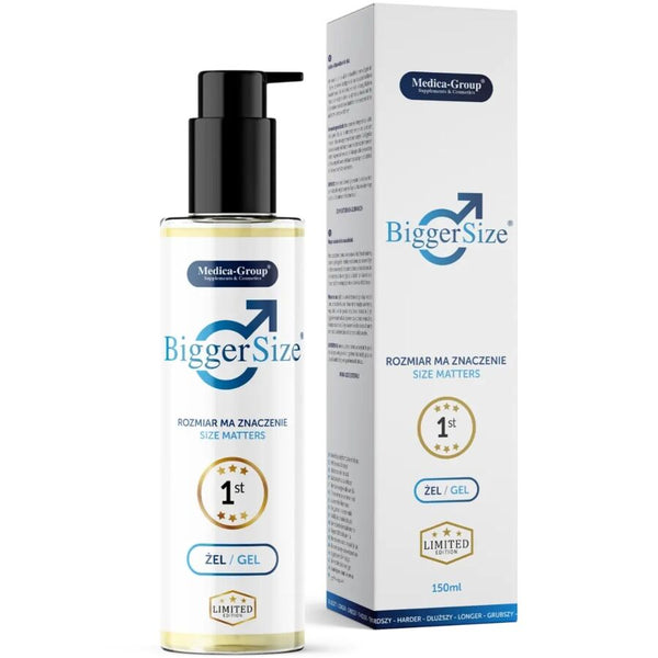 Medica bigger size gel íntimo para hombre 150 ml