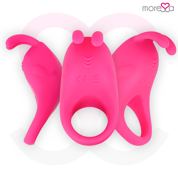 Moressa brad premium silicone recargable rosa