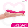 Moressa druso masajeador duo Punto G y suero pelvico premium silicone recargable