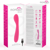 Moressa druso masajeador duo Punto G y suero pelvico premium silicone recargable