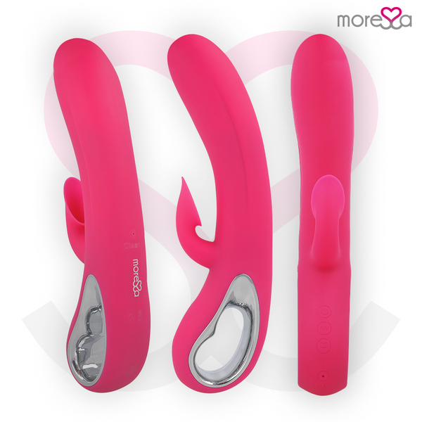 Dustin succionador clitorial y potente vibración premium silicone recargable