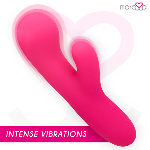 Jerry clip vibrador Punto G y clítoris premium silicone recargable