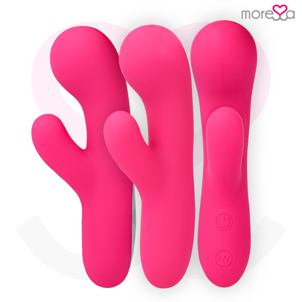 Jerry clip vibrador Punto G y clítoris premium silicone recargable