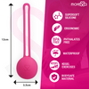 Moressa osian one entrenamiento suelo pelvico 51gr premium silicona rosa
