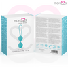 Moressa osian three entrenamiento suelo pelvico 85 gr premium silicona turquesa