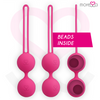 Moressa osian two entrenamiento suelo pelvico 101gr premium silicona rosa