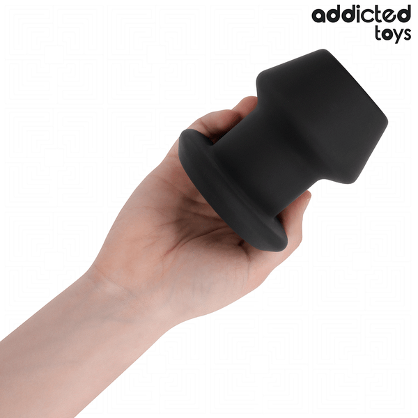 Addicted plug anal hueco extrem silicona talla l 10 4 cm